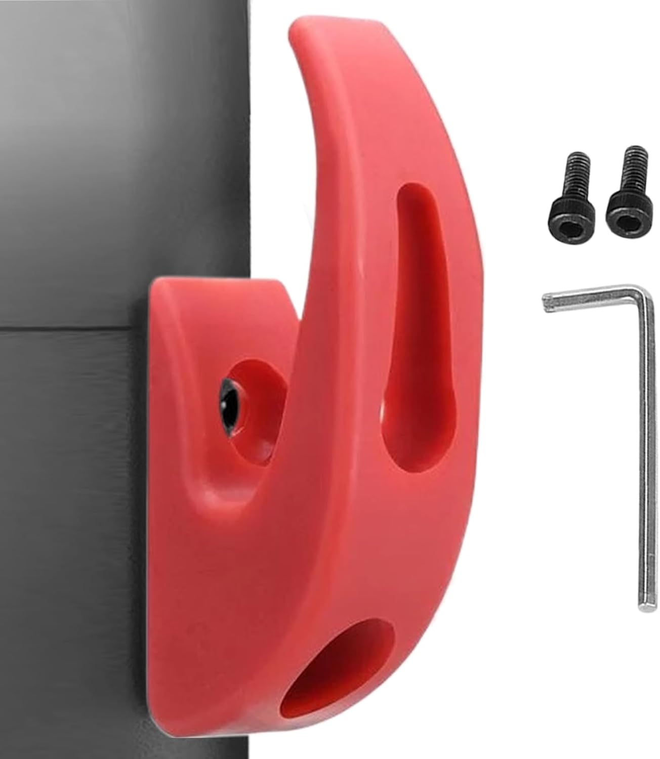 Crochet De Suspension Pour Moto - Porte-casque Et Bagages | Pour Vespa GTS300 GTV | En Alliage D'aluminium Anodisé - Rouge