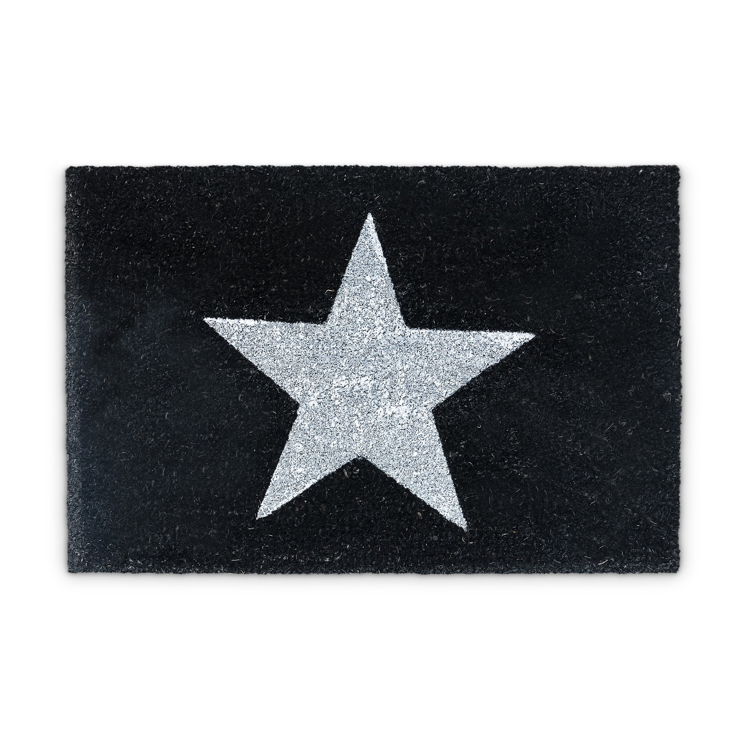 Tapis Extérieur En Coco – Paillasson Antidérapant Caoutchouc – 40x60cm – Motif Relief