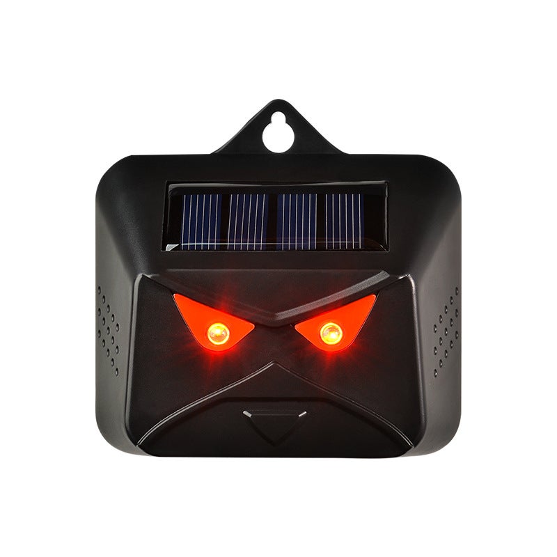 Solarny odstraszacz szkodników z czerwoną diodą LED do odstraszania skunksów, lisów i szopów