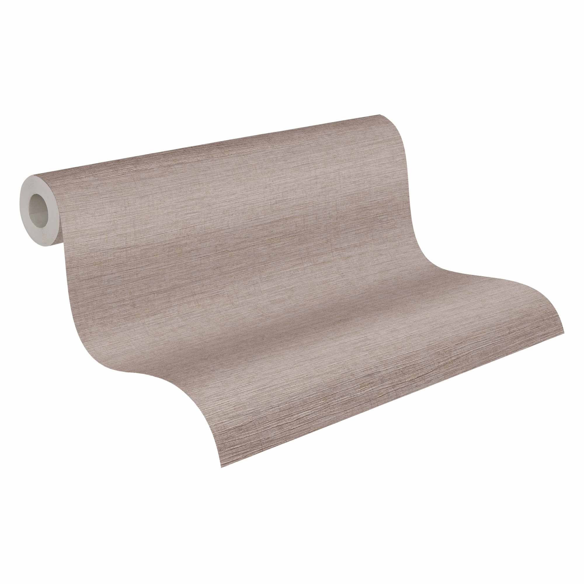 Tapeta malowany efekt taupe - 53 cm x 10.05 m - LIVINGWALLS - 3
