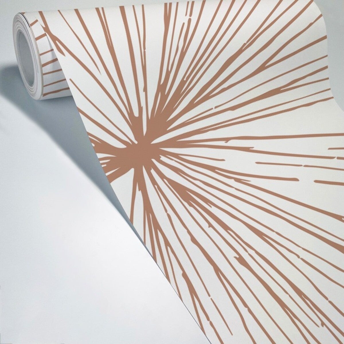 Papier peint panoramique jungle tropical Lamnar terracotta feuillage nature L.336 x H.270 cm intissé 150 g/m² - 5