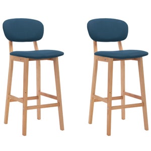 COSTWAY Set Di 2 Sgabelli Alti Da Bar, Sgabelli Da Bar Con Schienale Cuscini Confortevoli Set Di Gabelli Con Poggiapiedi Per Cucina Ufficio 77247908