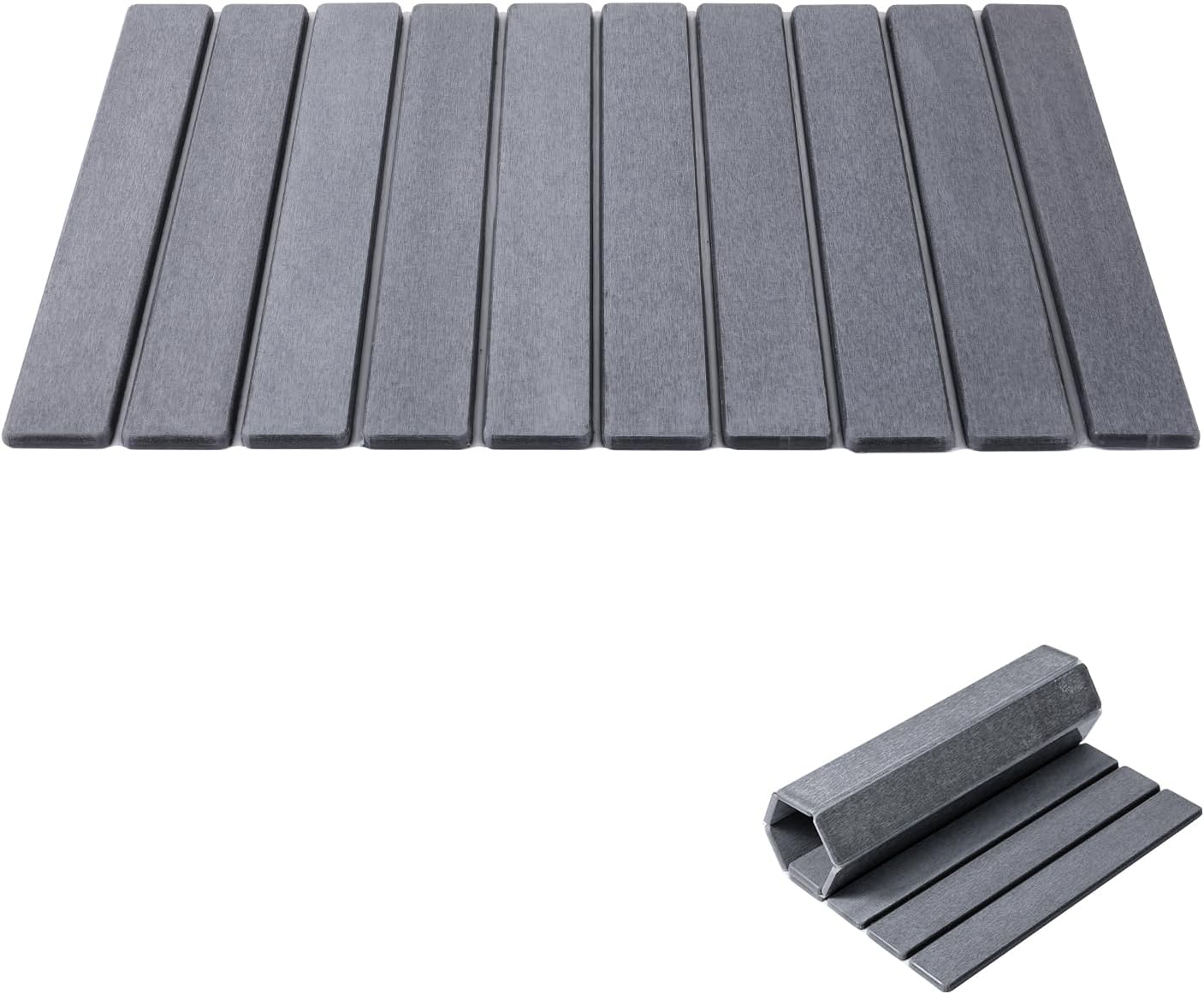 Mata ociekowa na blat kuchenny, składana i superchłonna, 59 x 39 cm Składana mata na blat kuchenny