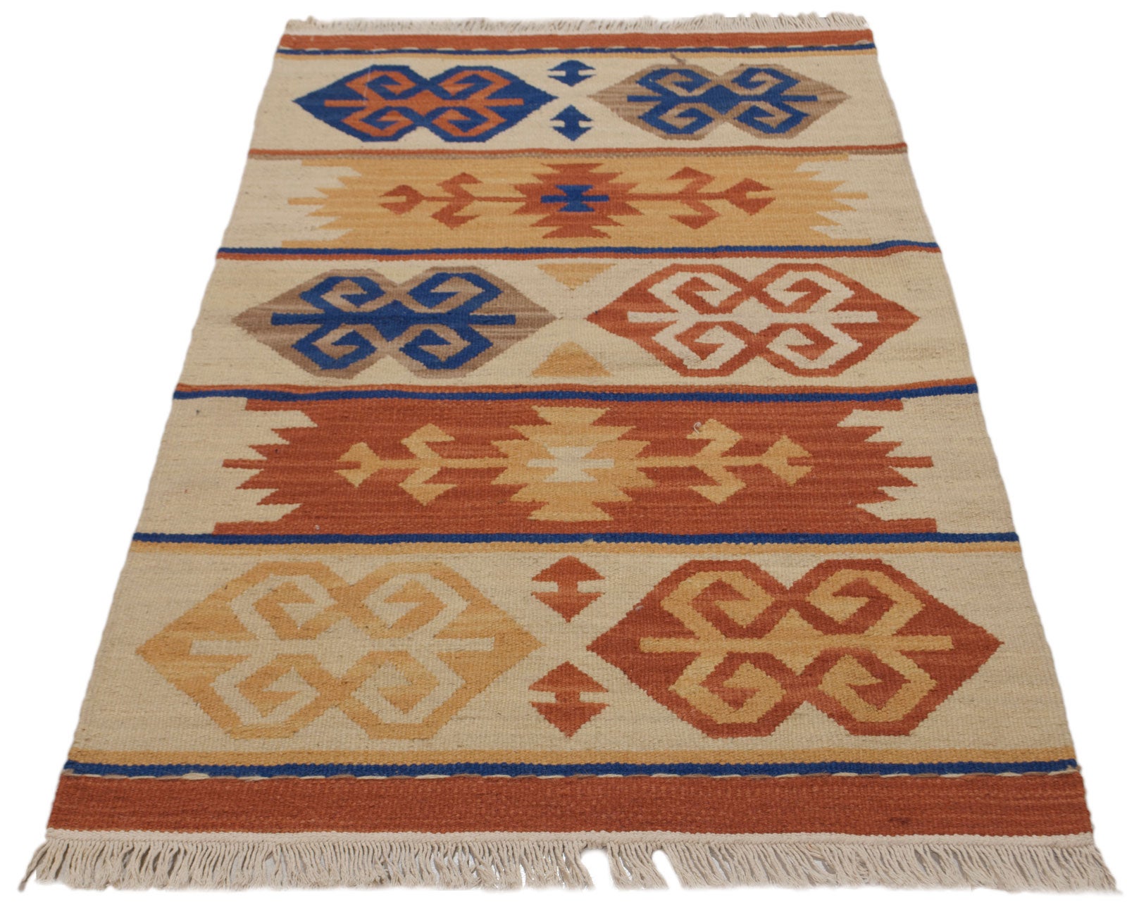 Oryginalny ręcznie robiony kilim 122x61CM