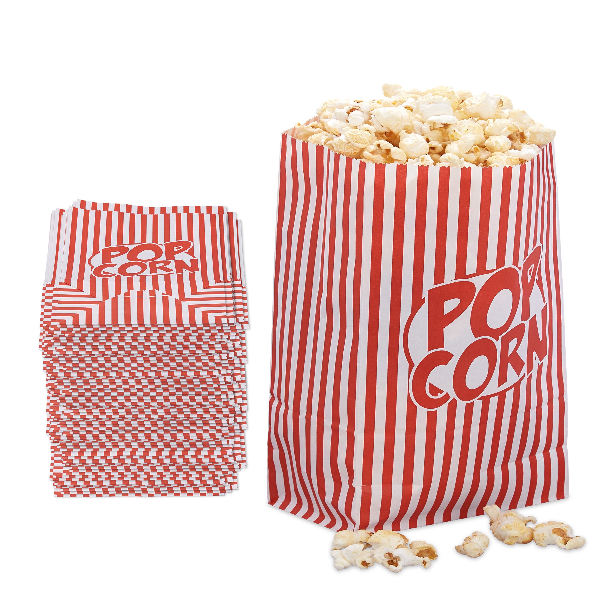 FunX Confezione Da 80 Sacchetti In Carta Kraft Per Popcorn Per Feste - Foto 9