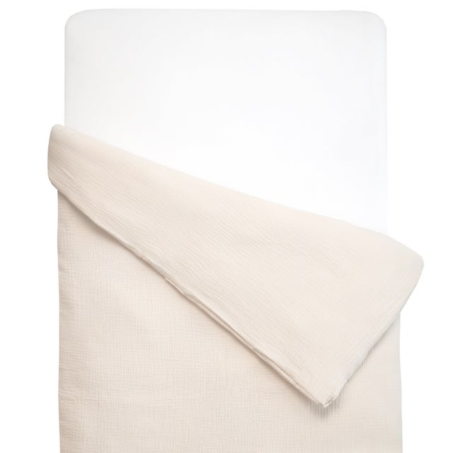 Housse de couette en gaze de coton, Jeanne 80x120 cm
