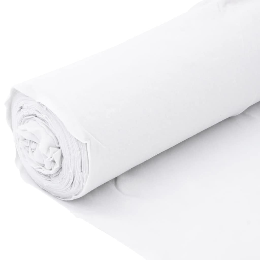 Membrane géotextile en fibre de polyester blanche 1x10 m - 8