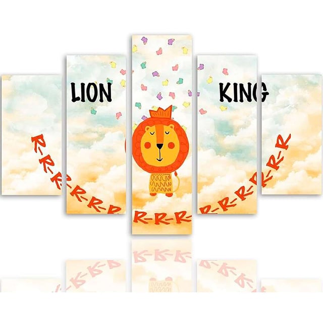 Tableau le roi lion - 200 x 100 cm