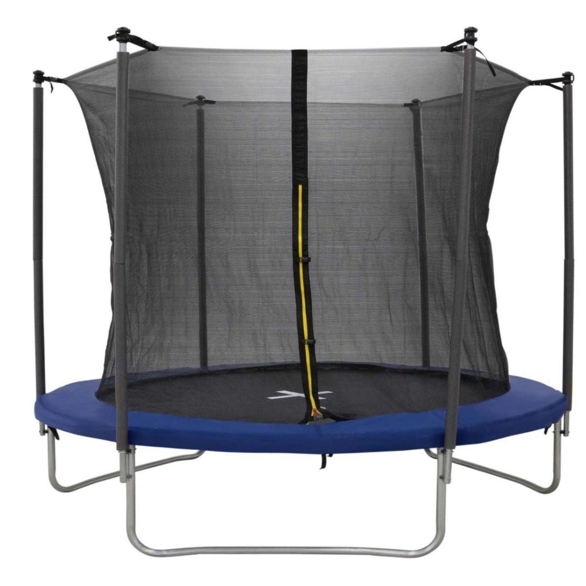 Trampolín Rectangular De Jardín Con Red De Seguridad – Capacidad 150 Kg – Fácil Montaje Sin Herramientas