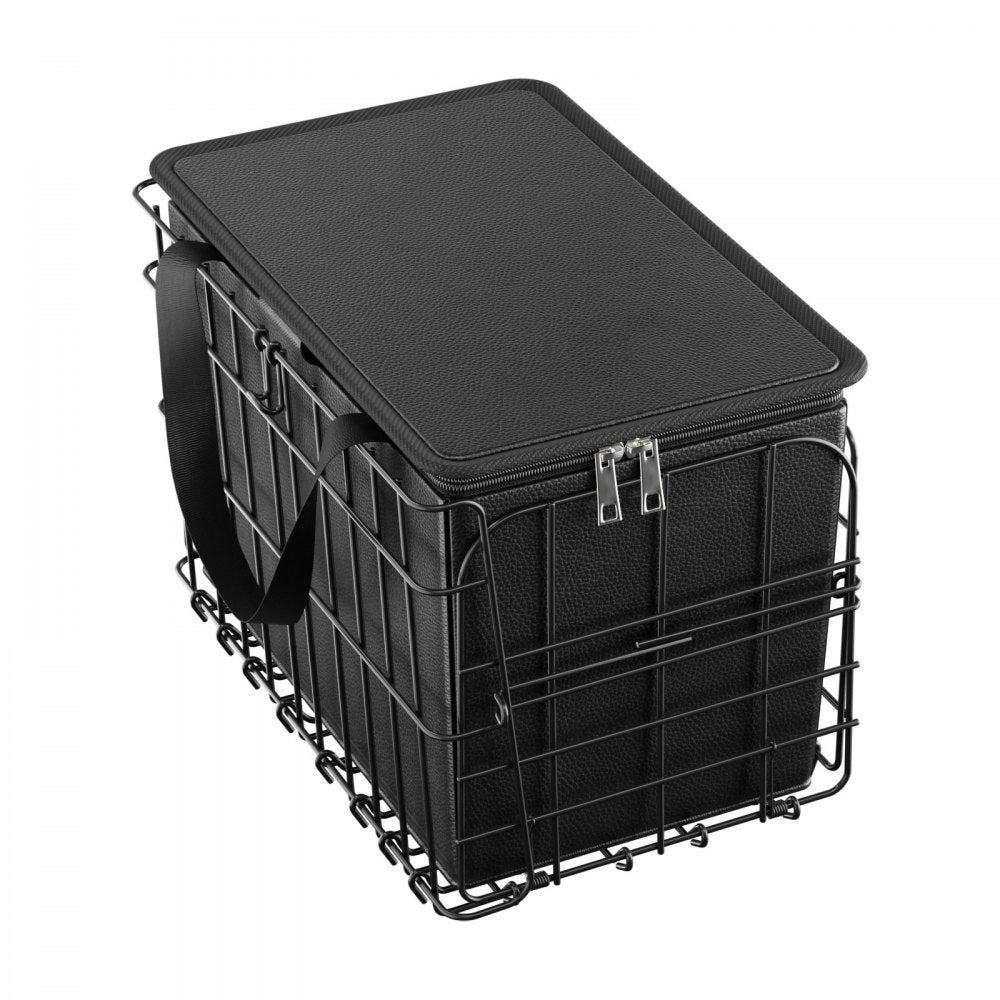 Panier arrière pliable pour vélo avec filet pour un transport sécurisé TEKMAQUINAS - 2