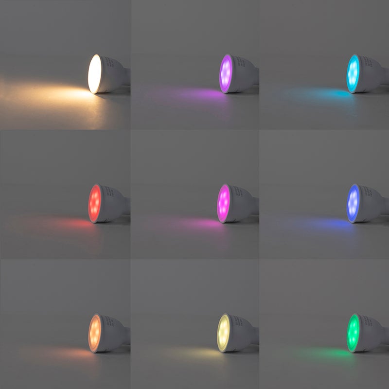 Faretto da terra smart in acciaio inossidabile con WiFi GU10 IP65 - Basic Round - 5