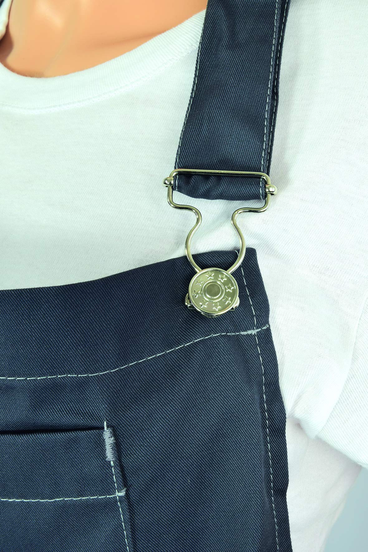 Salopette de Travail Femme Gris et Violet - Fashion Sécurité - Résistante, Confortable et Tendance - Bricolage et Jardinage - 44 - Taille 44 - 8