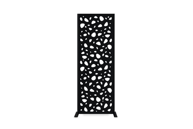 Panneau décoratif SUNNY noir H.160cm motifs intégral