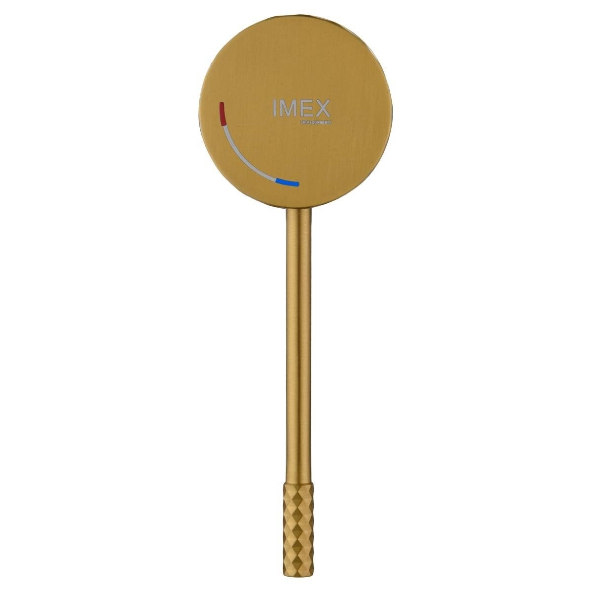 Torneira de Lavatório com Monocomando | Modelo GÊNOVA | Cor Ouro Acabamento em Ouro Escovado [IMEX®] - 2