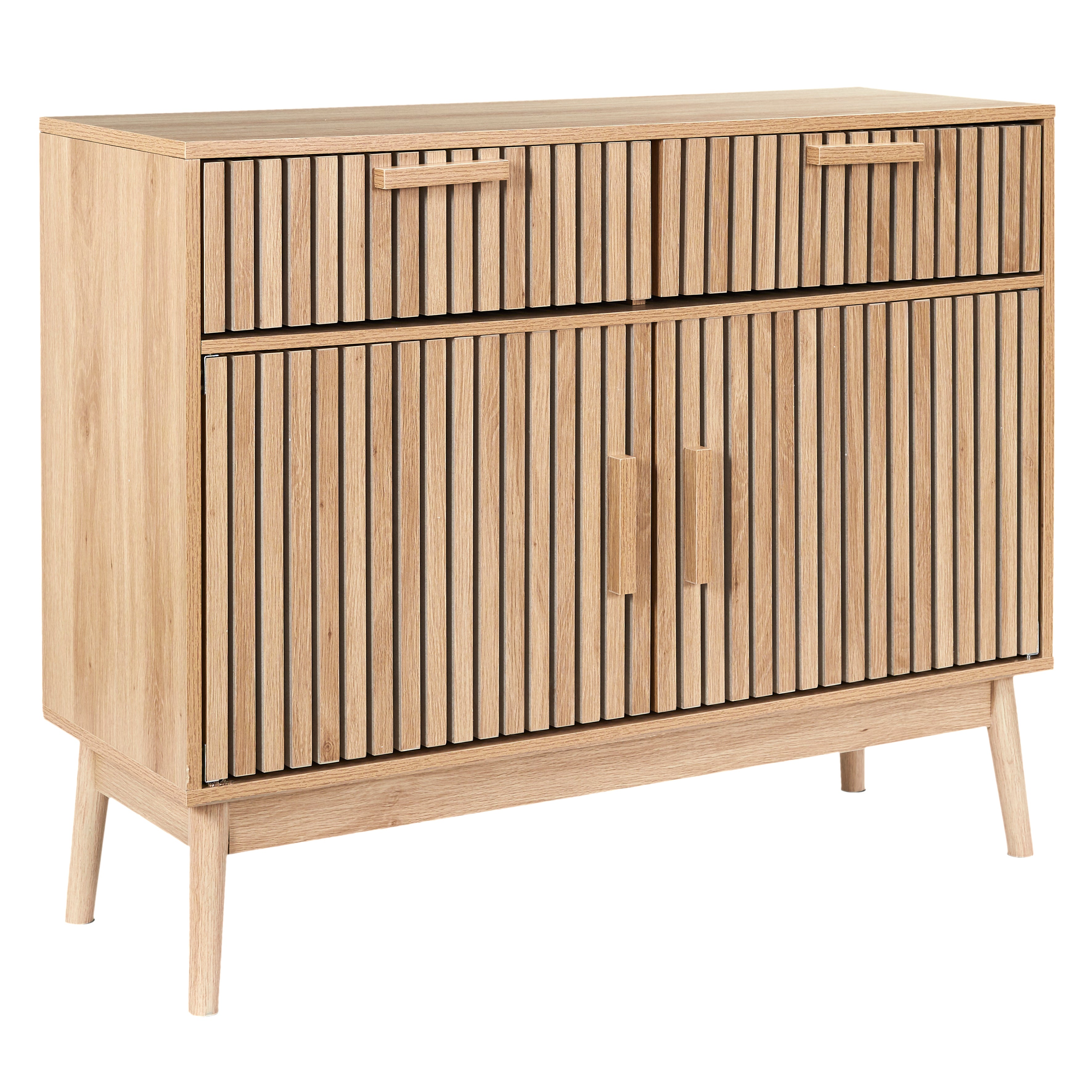 Buffet - Home Deco Factory - Klaus - Design - Bois - Marron - 2