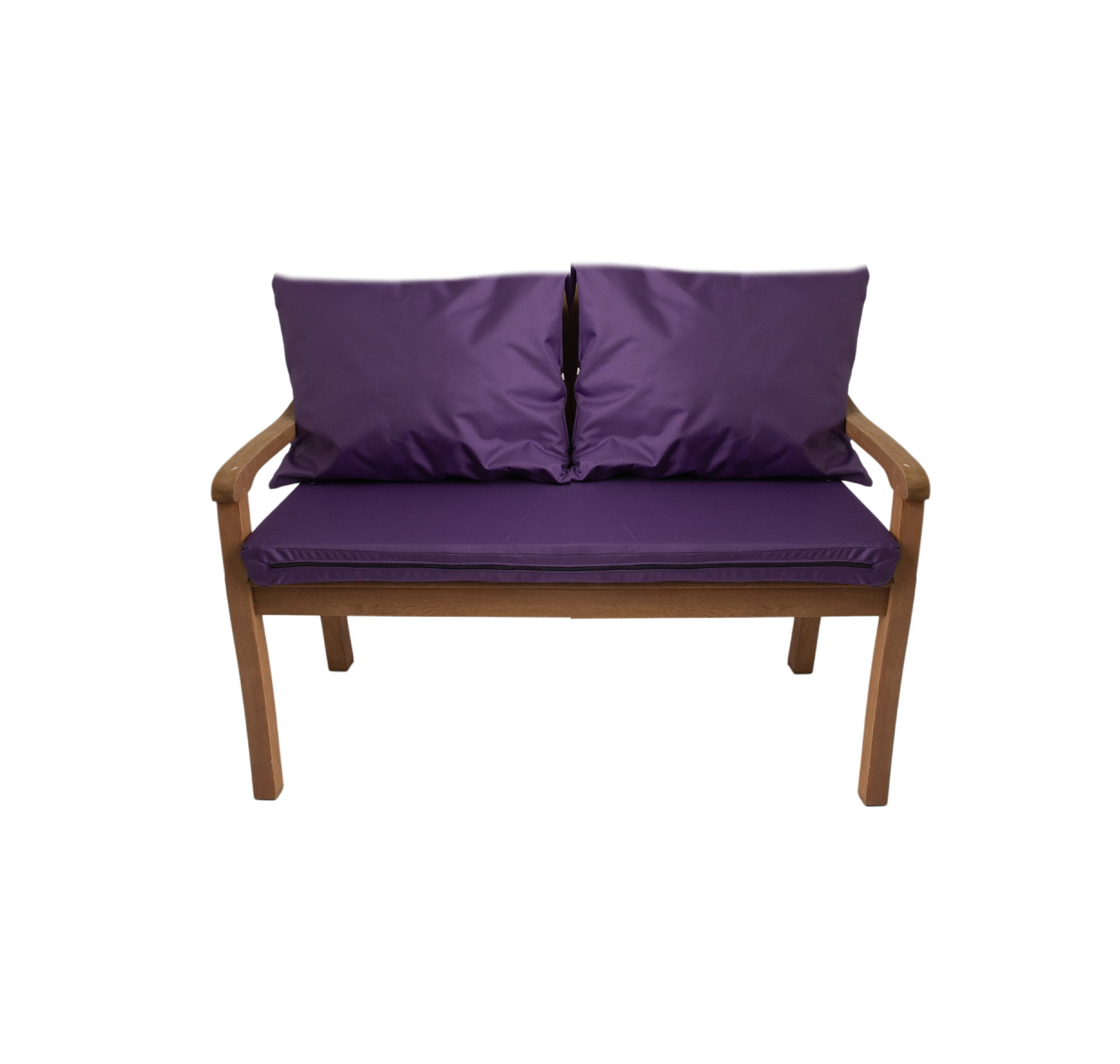 Cojín de banco 110x50x7cm, cojines de columpio de jardín púrpura, cojín de asiento, cojín de respaldo, cojín de exterior/interior