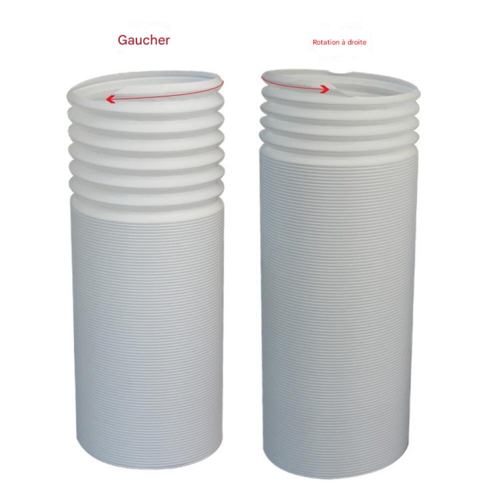 Tuyau d’Évacuation 150 mm 3 m – PVC Flexible pour Climatiseur Mobile, Sèche-Linge, Hotte, Rallonge - 7