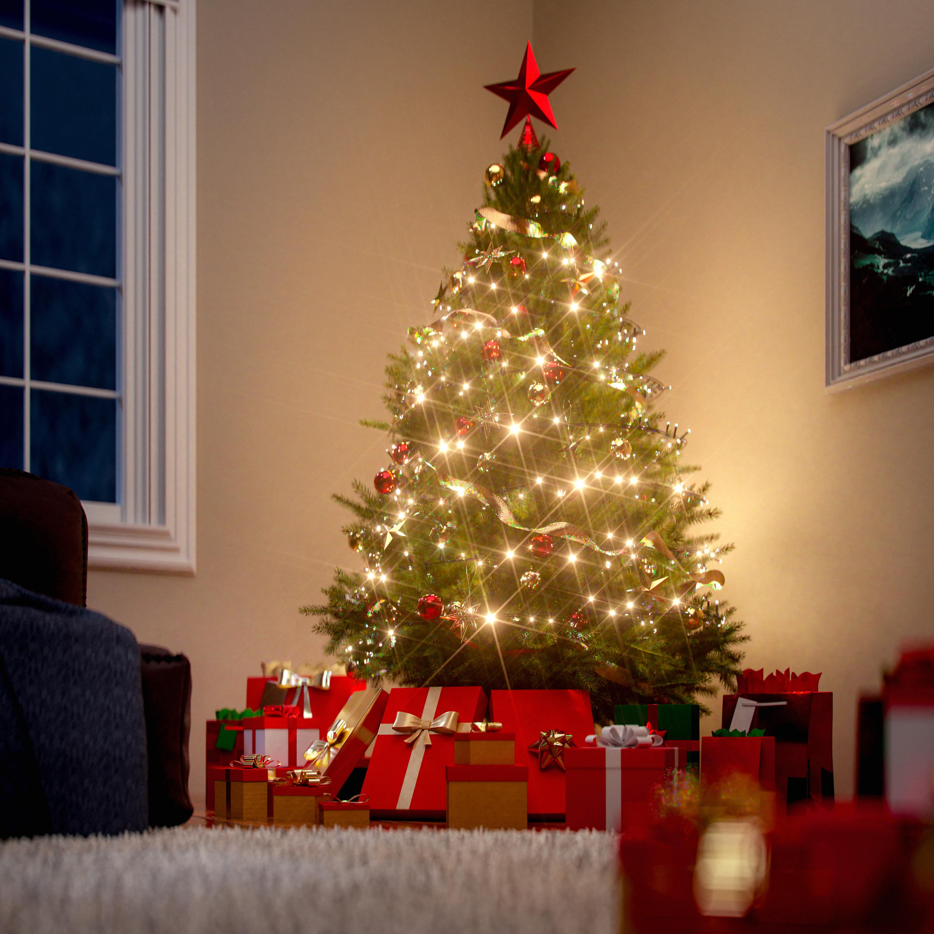 CASARIA Sapin de Noël artificiel 150 cm - 3