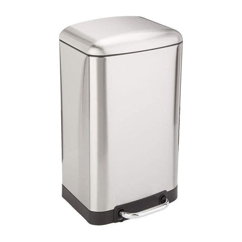 Kosz na Śmieci z Pedałem Inox GREENWICH srebrny 30L