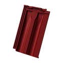 Tuiles Françaises Rouges Tuile Traditionnelle PRO couleur rouge terre cuite - Mat- vendu par ...