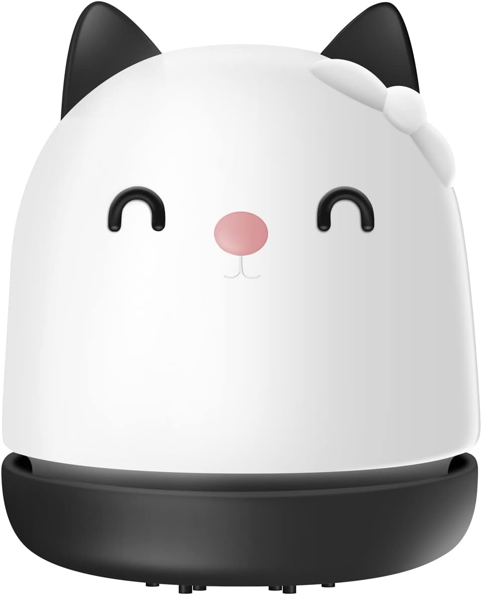 Miniaturowy, przenośny odkurzacz biurkowy USB, ładny i minimalistyczny design, idealny do sprzątania okruchów, kurzu, pianina, włosów, komputera, kla