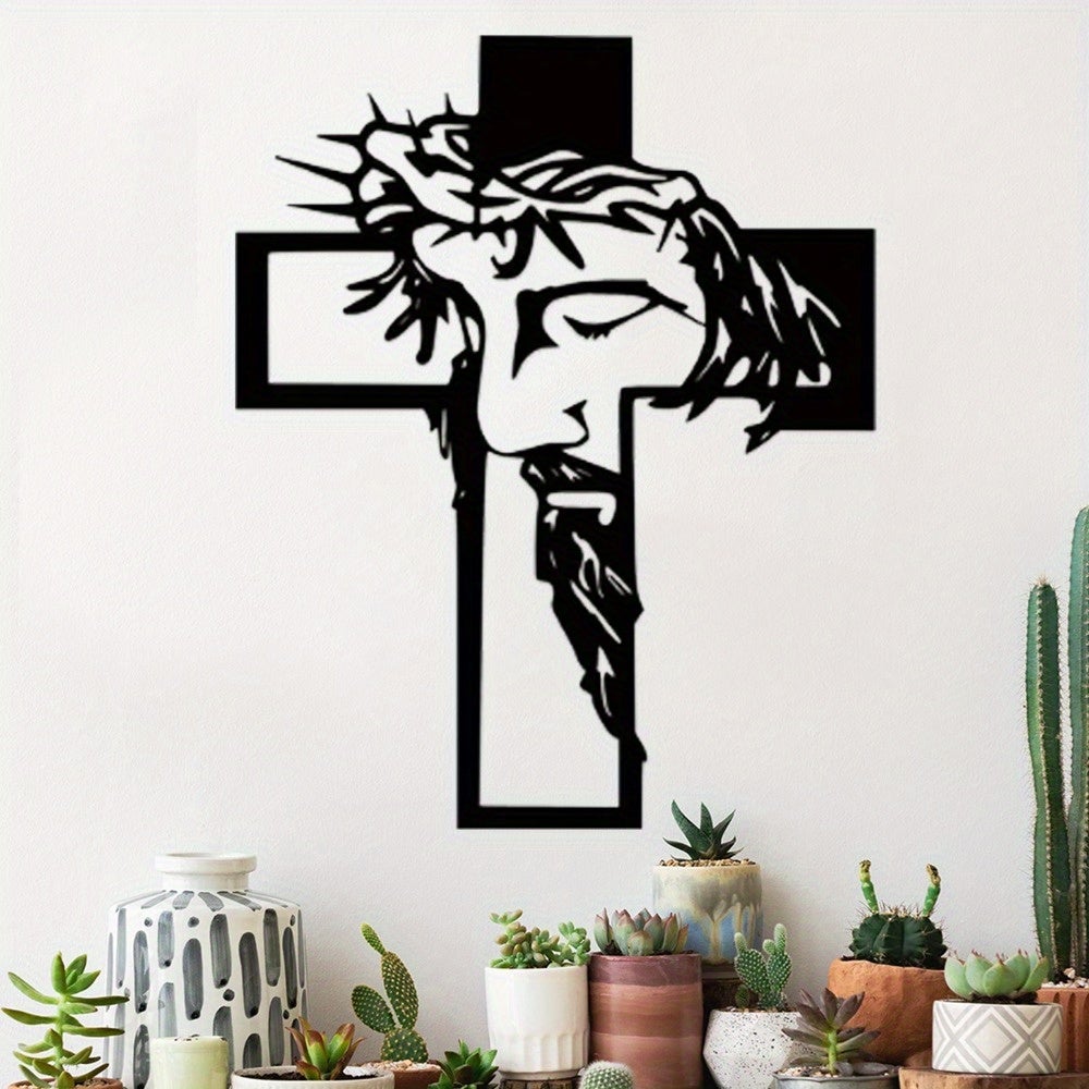 PLAQUE EN METAL religion jésus dieu marie 20X30 CM