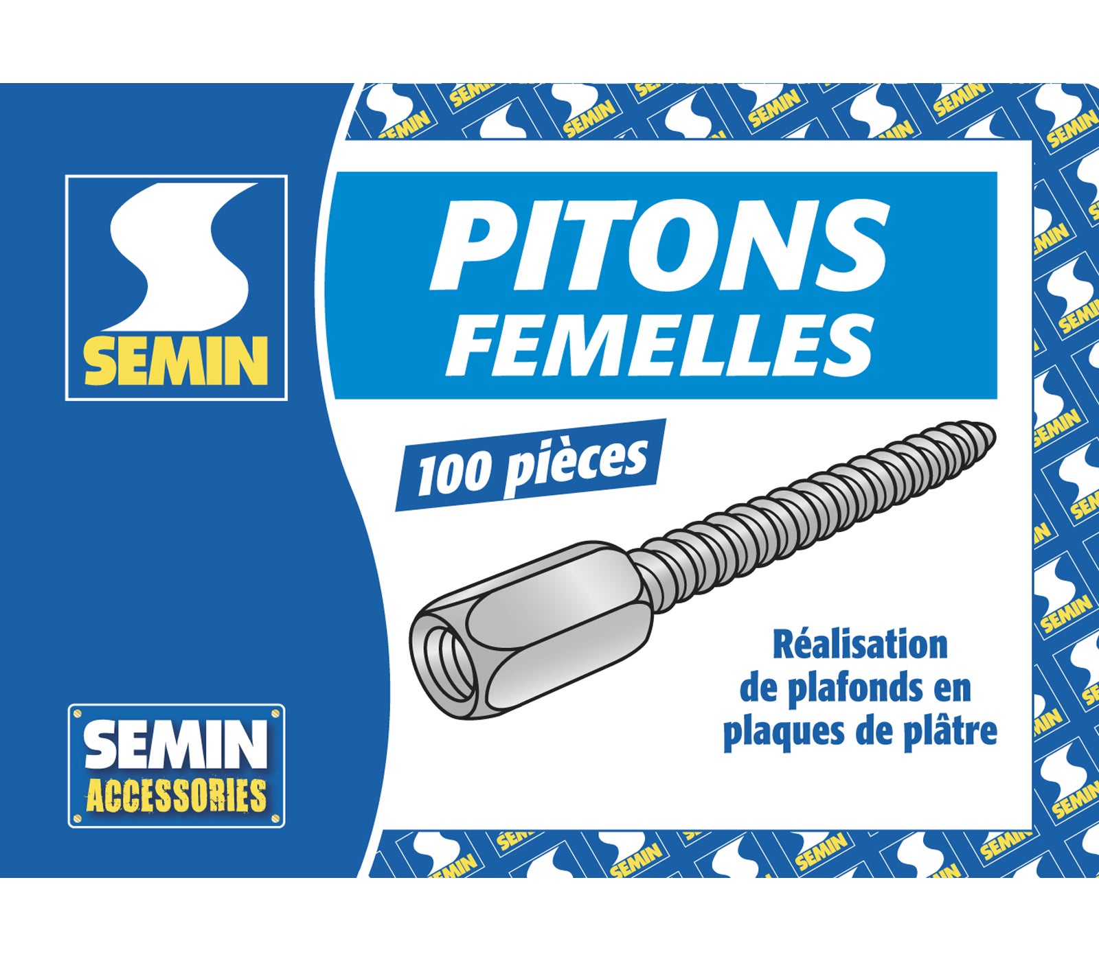Pitons Femelles Semin, Boite de 100 - 4