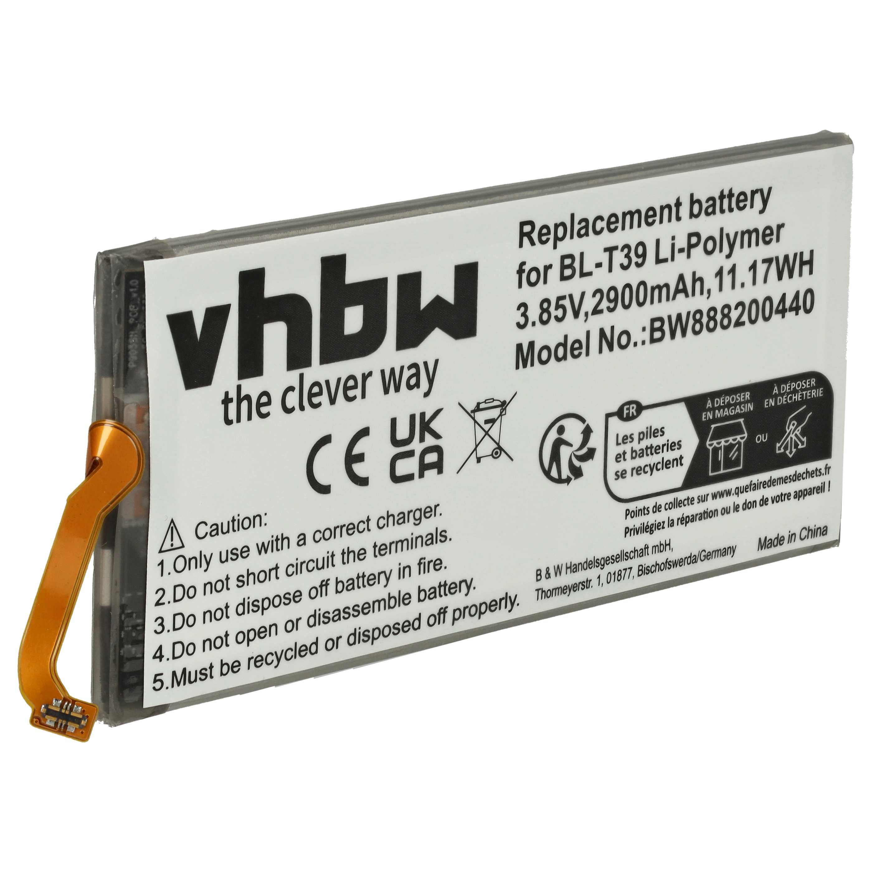CELLONIC Batteria per Router e hotspot mobili Compatibile con TP-Link M7350 Version 3.2, M7350 Version 4.0, TBL55A2000 – (1900mAh, 3.7V