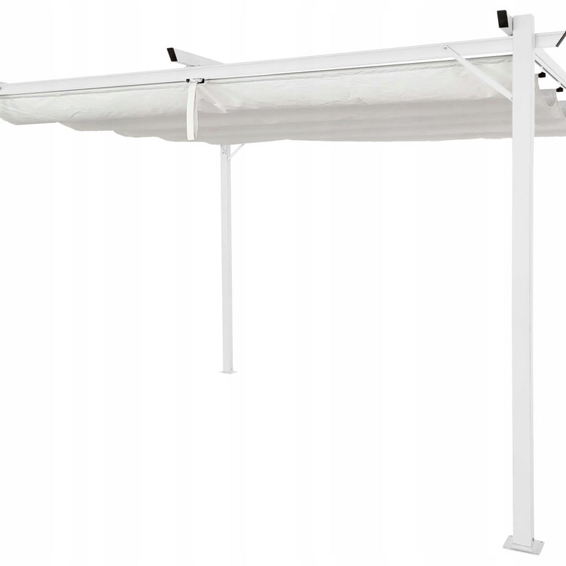 Pergola Tarasowa Hardmaister Na Taras Sprint 4x3 3x4 Metalowa Biała Ogrodowa 1 szt