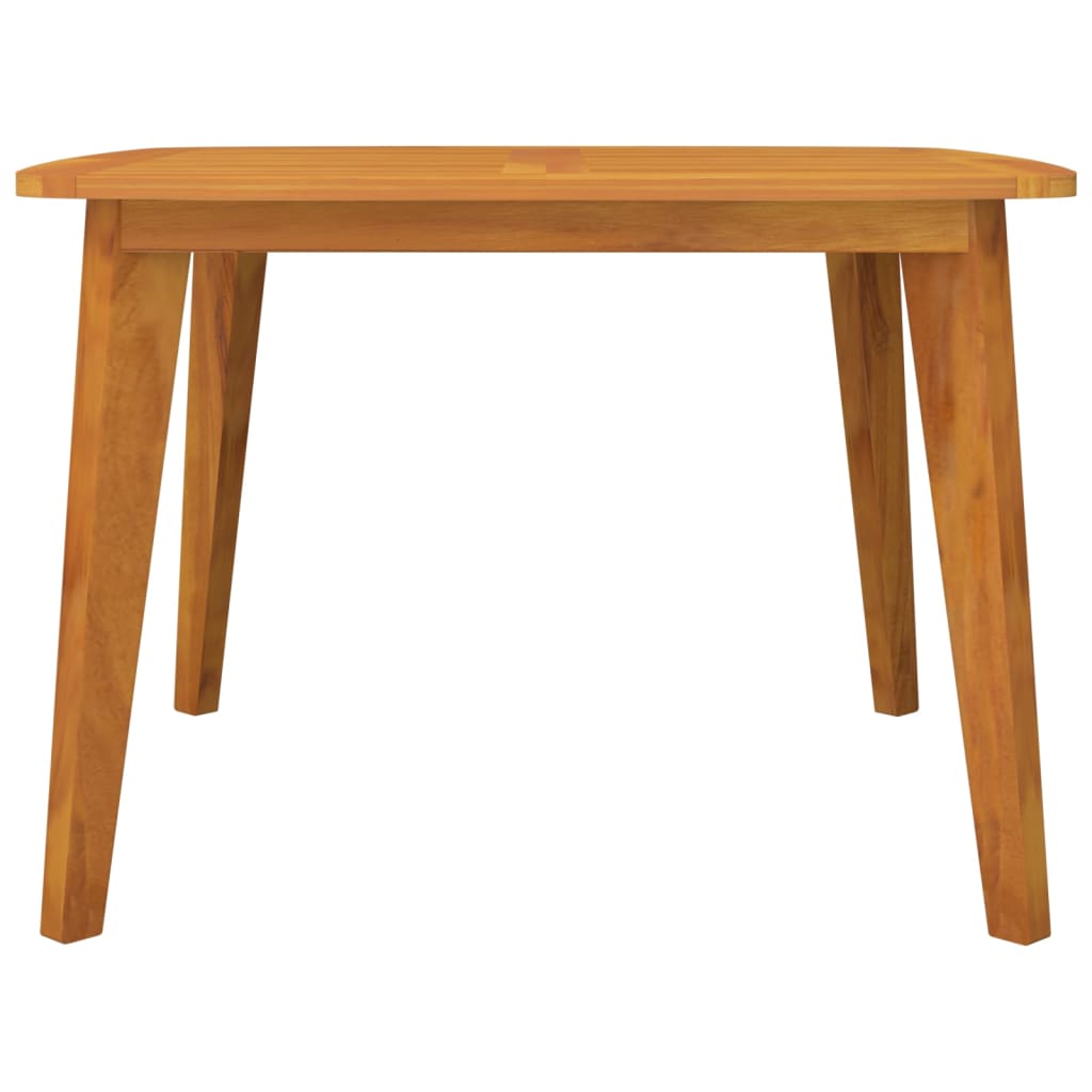 Table de jardin en bois d'acacia massif 110x110x75 cm - 3