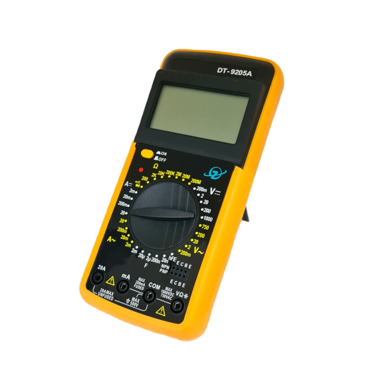 Tester Multimetro Digitale Professionale FLA-ELECTRONIC A830T Con Cavi E Puntali, Custodia Inclusa
