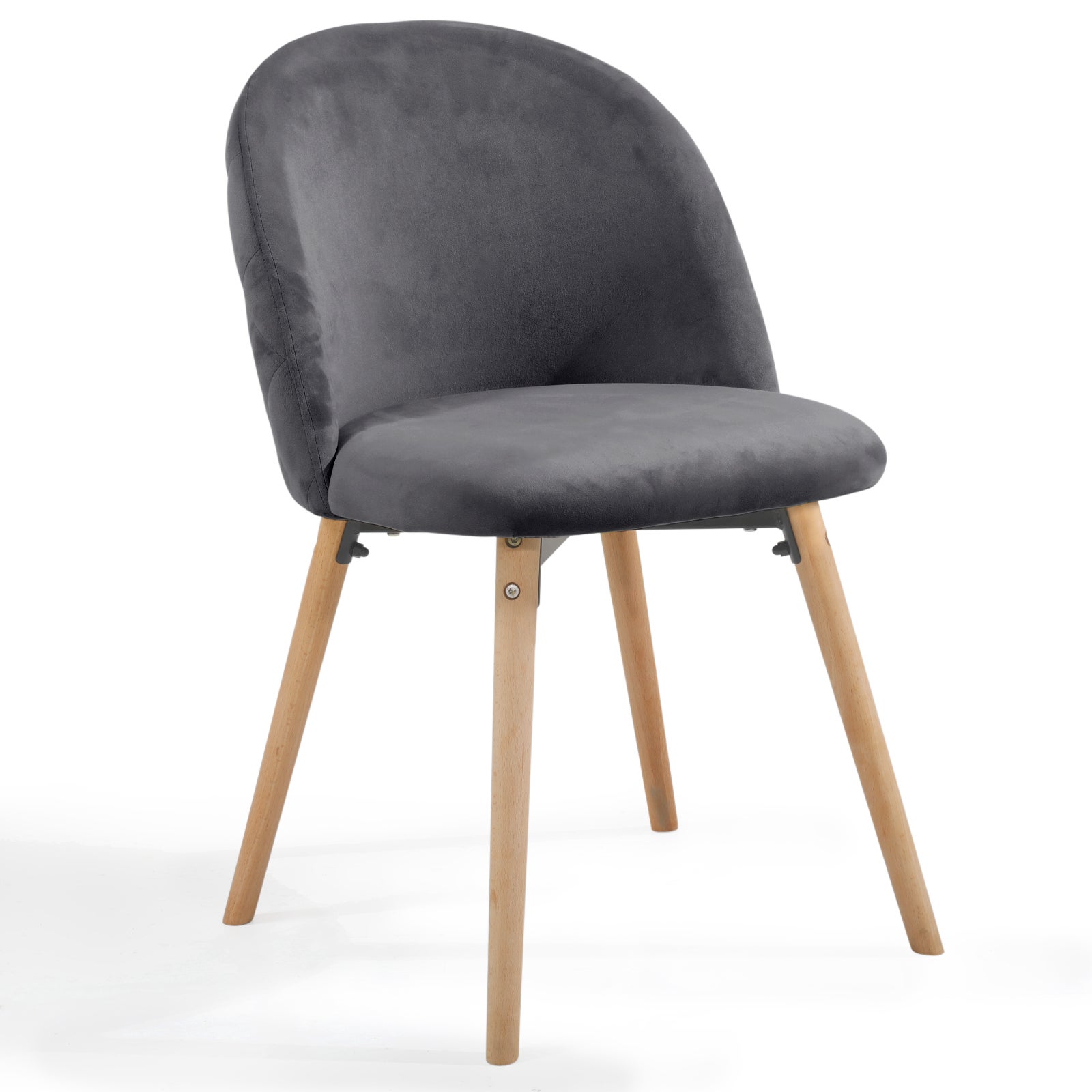 COSTWAY Lot de 2 Chaises de Salle à Manger, Chaise Cannage sans