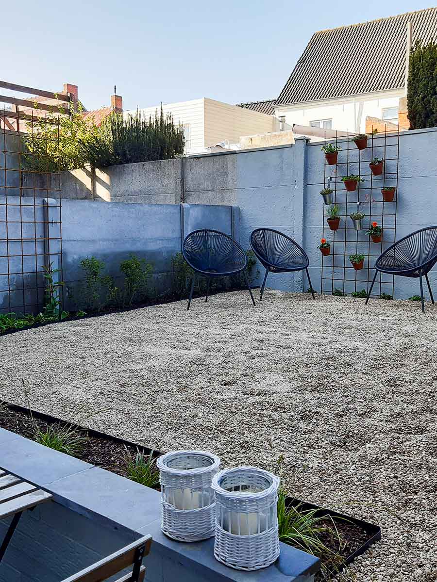 Bordure de jardin Multi-Edge METAL 100 x 17,5cm | Revêtement Noir - 3