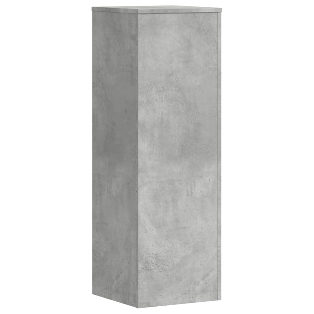 Supports pour plantes, 2 pièces, gris béton, 33 x 33 x 100 cm - 6