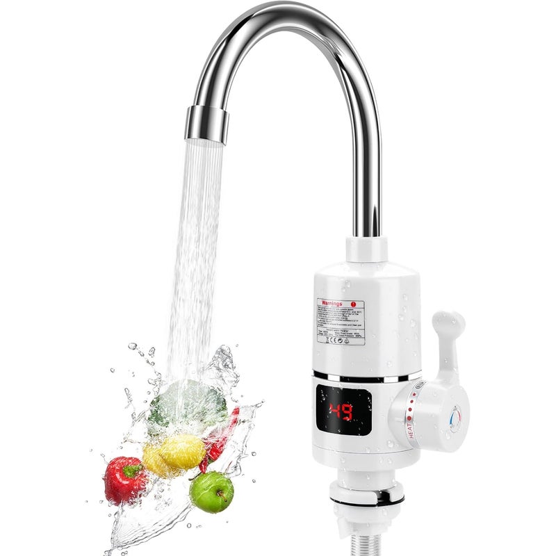 Podgrzewacz wody elektryczny 220V, 3000W do kuchni, łazienki, salonu, sypialni