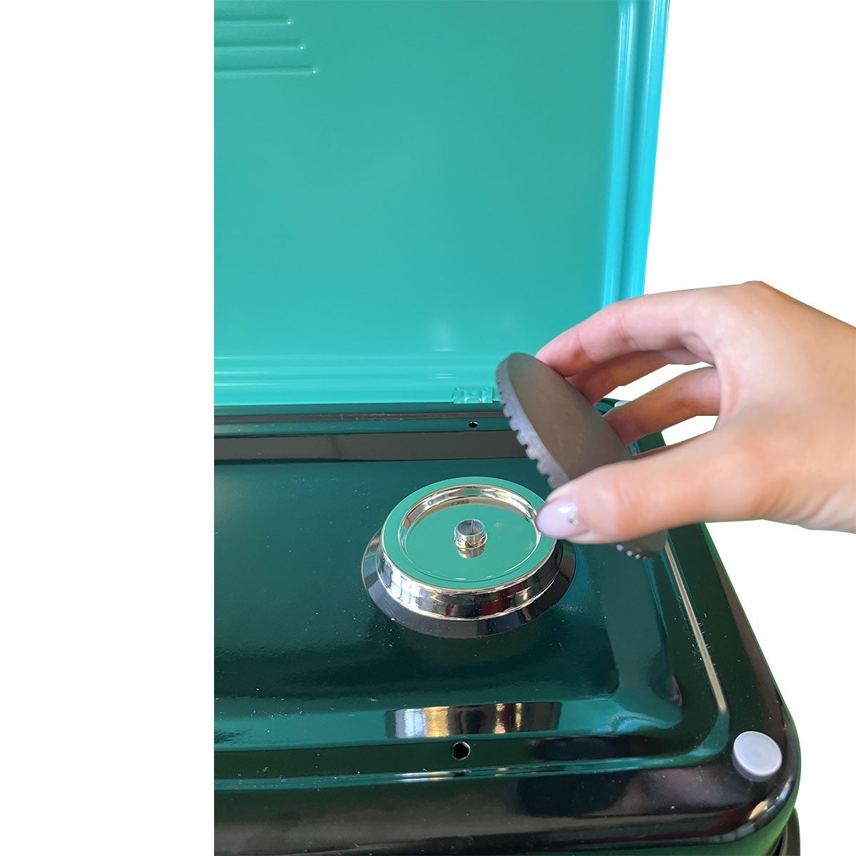 Réchaud à gaz 2 feux 3200W Brûleurs et Grille en fonte amovibles lavables Plaque de Cuisson gaz Butane ou Propane GOLD II INTEC - 9