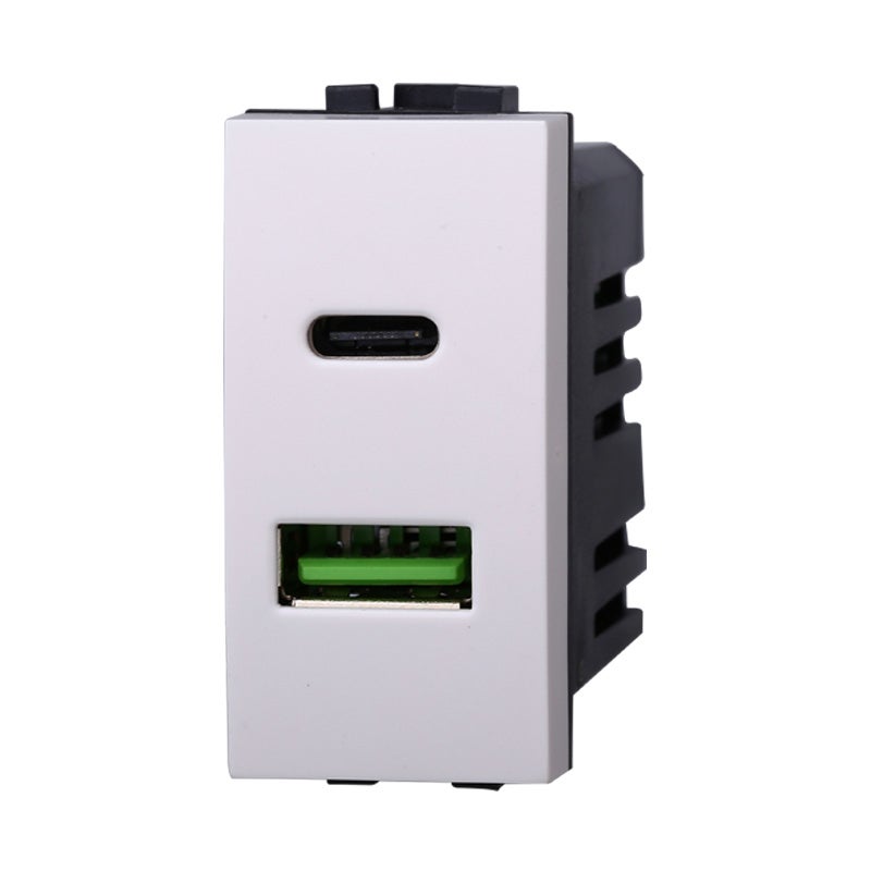 Chargeur Sans Fil 3-en-1 Avec Hub USB – Charge Rapide 10W, 2 Ports USB, Design Escamotable