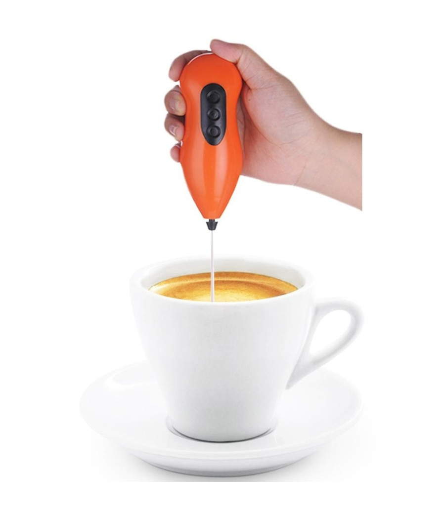 Trade Shop - Frullino Montalatte Caffe Latte Cappuccinatore Frulla Monta Cappuccino Schiuma - - 7