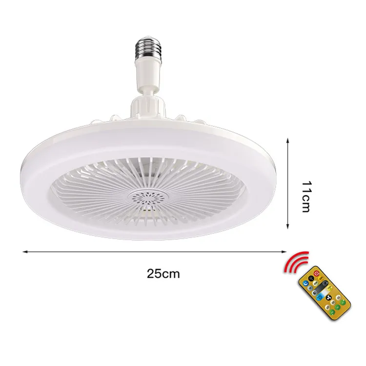 Lampe de ventilateur de plafond multifonctionnelle silencieuse pour la maison avec aromathérapie et purification de l'air - 4