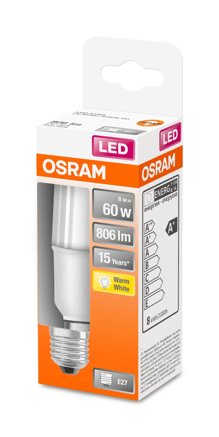 Osram STAR ampoule LED Blanc chaud 2700 K 8 W E27 F - 3