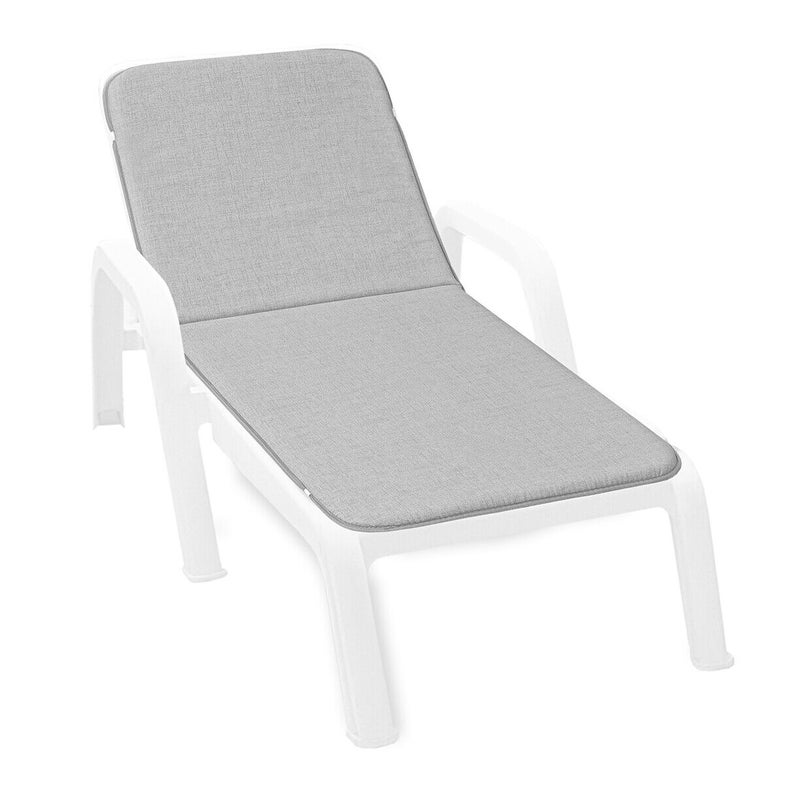 Poduszka Na Leżak Miękki 100% Wyprodukowano We Włoszech Morze Składanie Szary