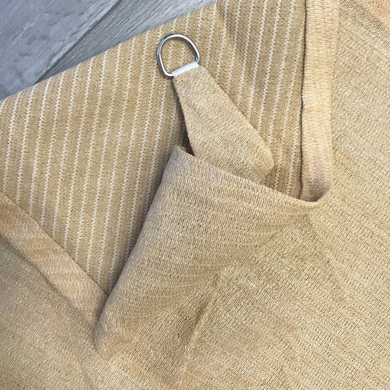 Voile d'ombrage 4 x 3 m rectangulaire 280g/m² - Haute densité résistante au vent - Tissu micro-aéré - Beige - 7