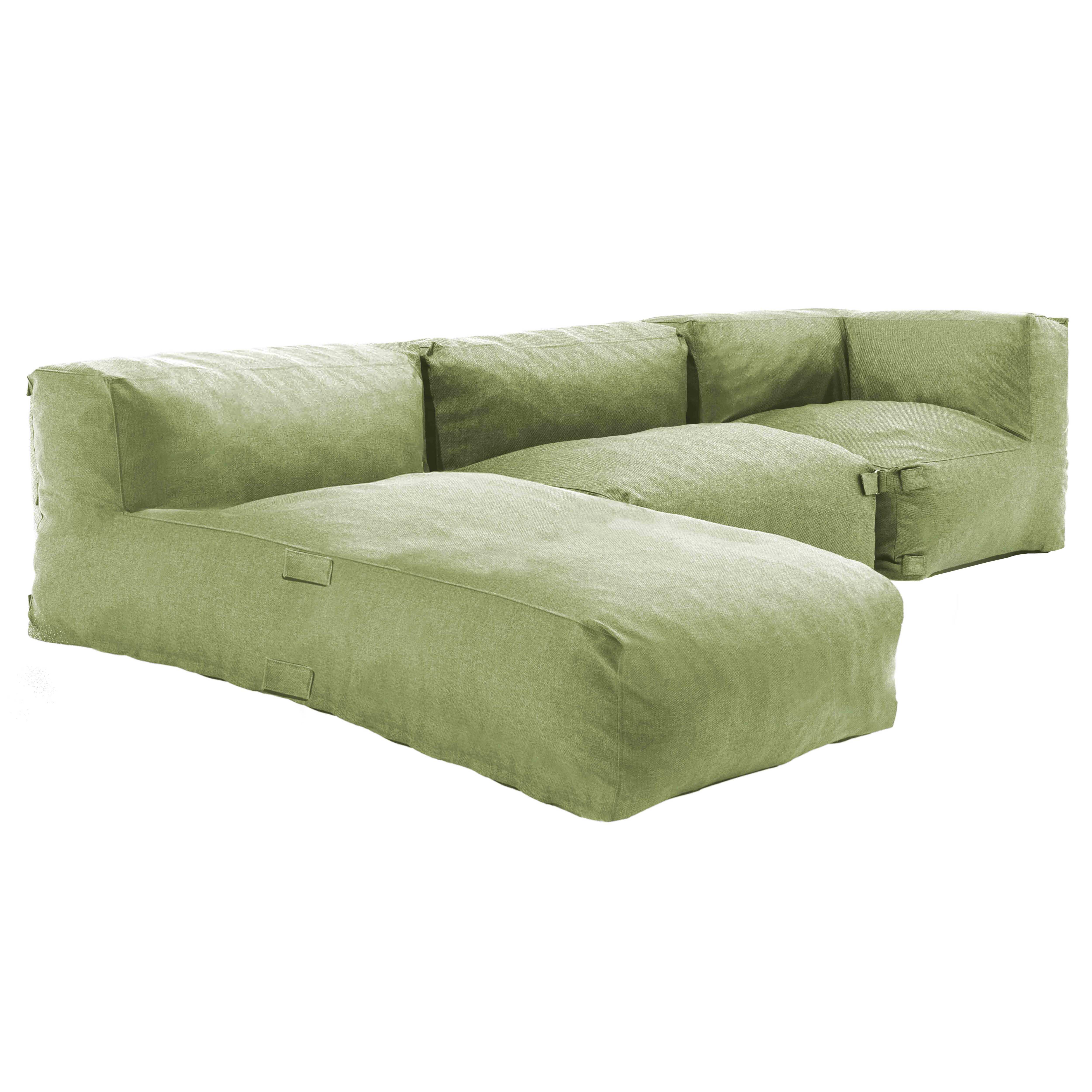 Oviala Modulaire Tuinset Voor 2 Personen Mixi Met Cactusgroen Frame
