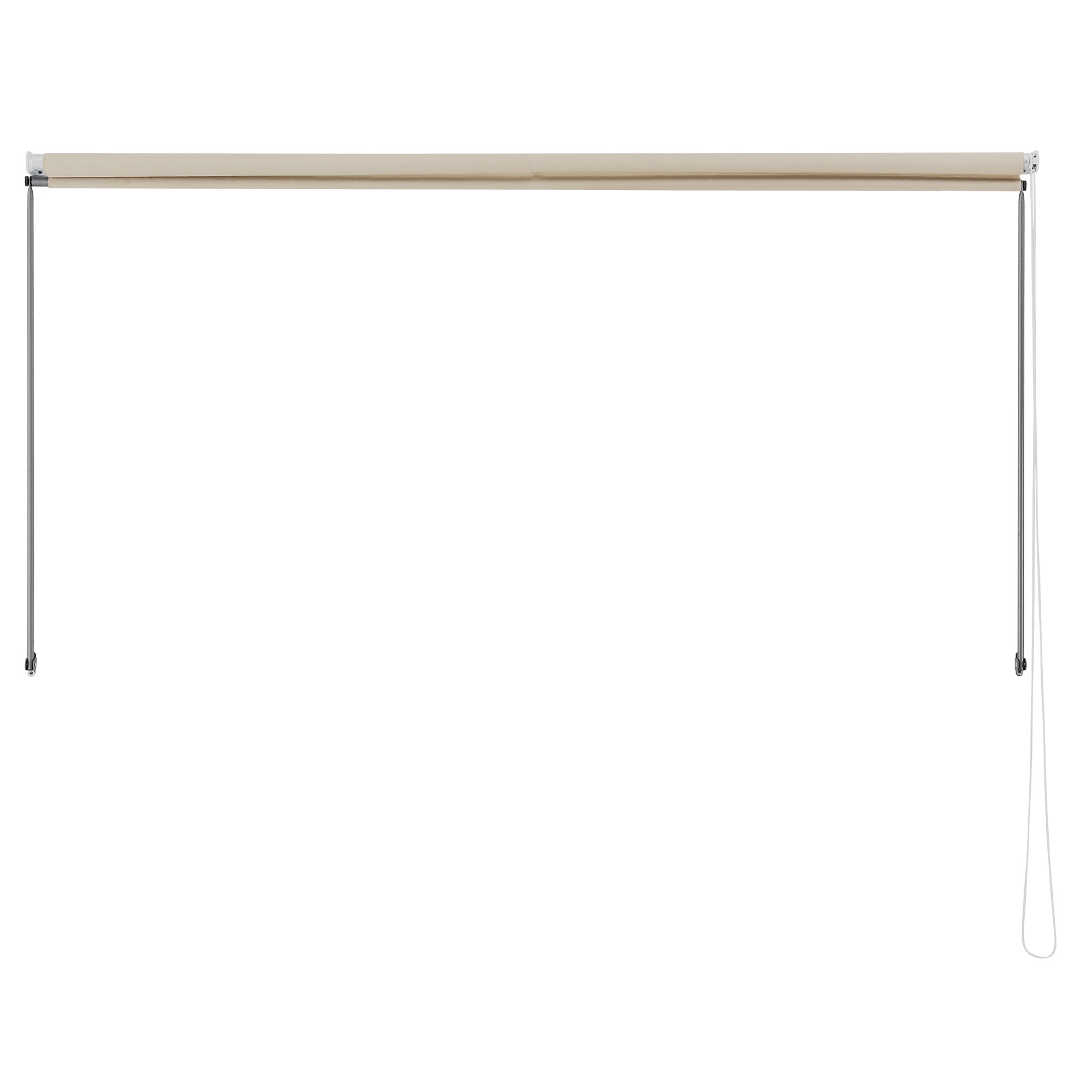 Toldo de aço extensível para terraço exterior Málaga 250 x 120 cm - Bege [pro.tec] - 5