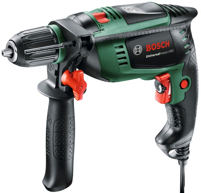 Perceuse à percussion filaire BOSCH UniversalImpact 800, 800 W