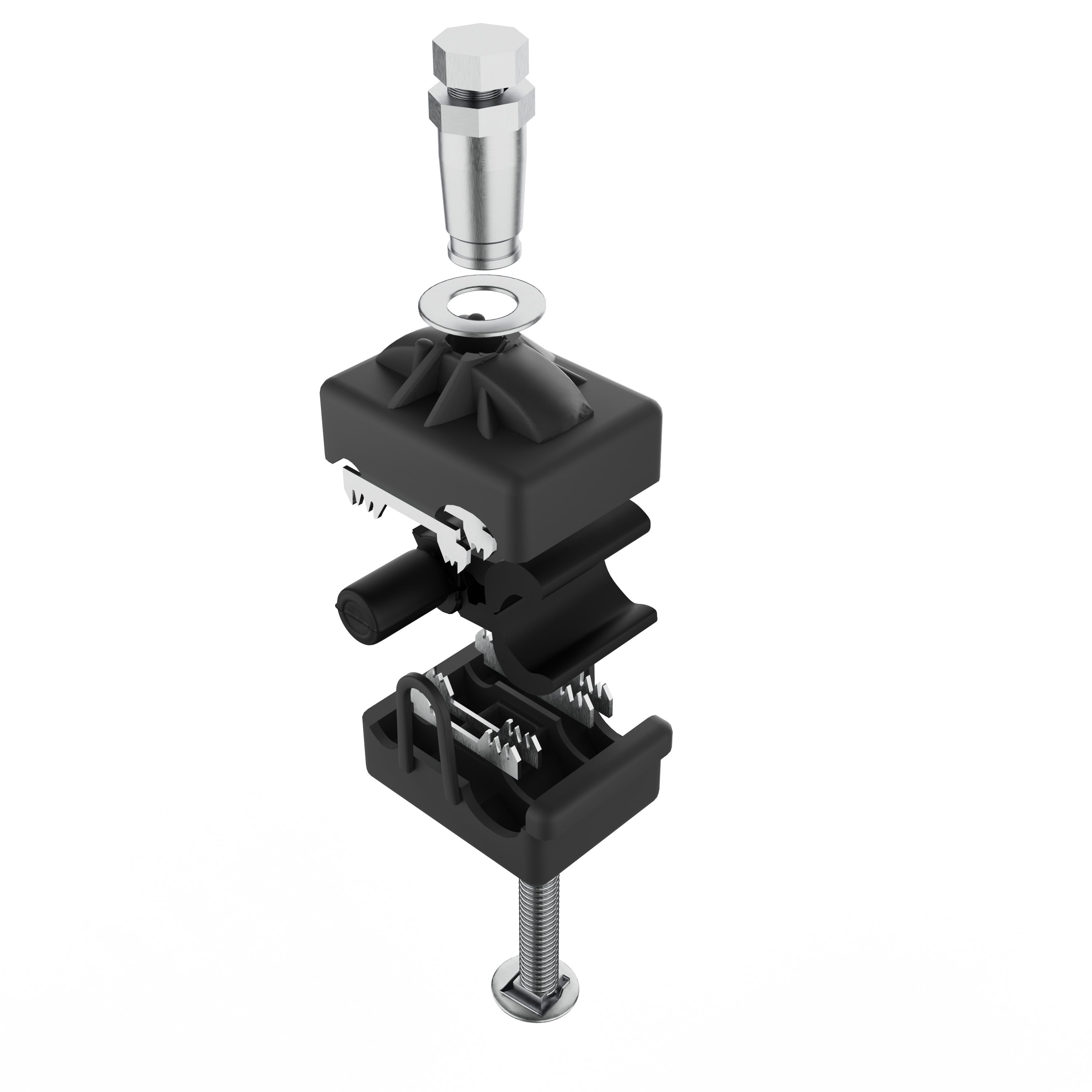 Pack 2 Conectores aéreos de perforación de 6/150mm² y salida de 4/35mm² - 7