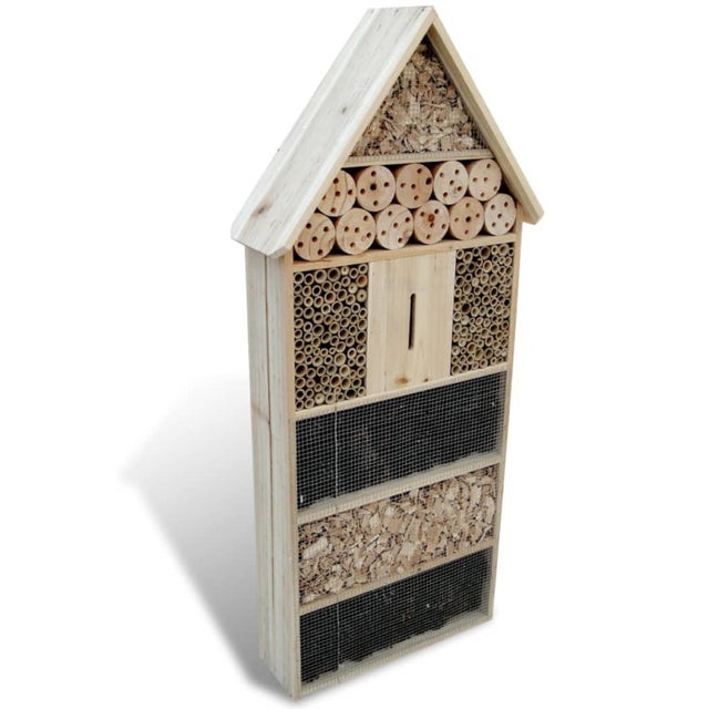 vidaXL Hotel para insetos XXL 45,5 x 15 x 99 cm