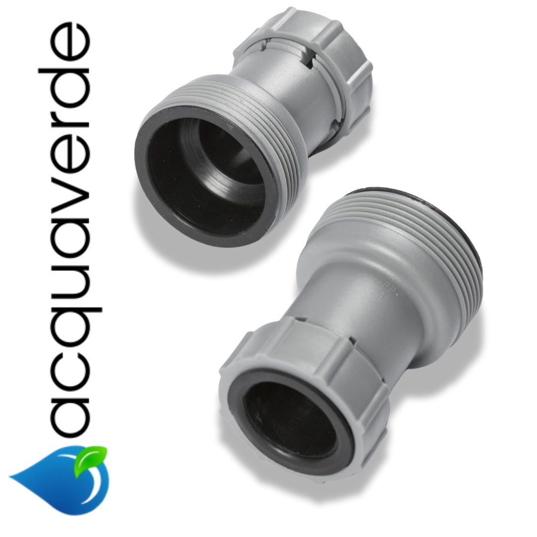 Connettore raccordo per tubo flessibile galleggiante bianco diam. 32 e