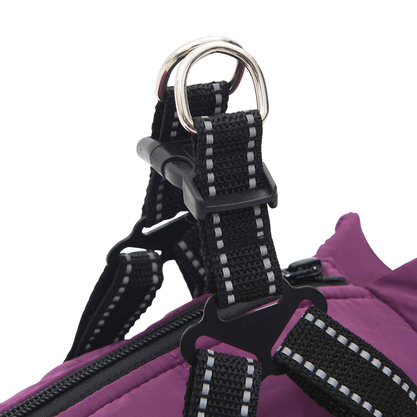 Abrigo para Perros Morado L36 Vellón y poliéster vidaXL - 8