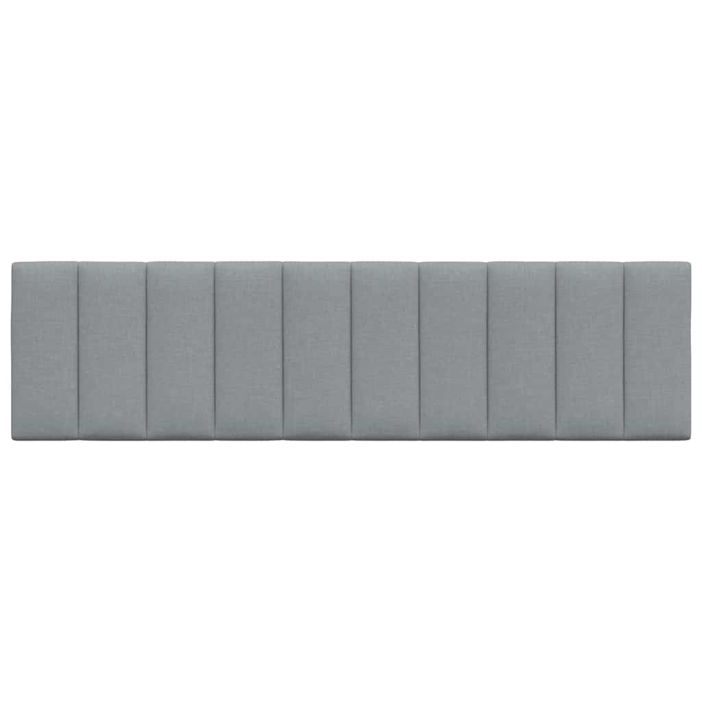 Cuscino Testiera | Cuscino Decorativo Grigio Chiaro 180 cm in Tessuto CFW167221 - 4